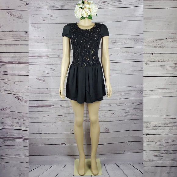 meisha small black mini dress ( 5 for $20 ) - Picture 2 of 9